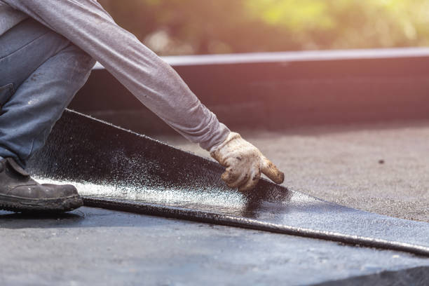 Professional Waterproofing technician working in Independence, OR